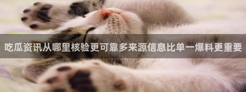 吃瓜最新话题：吃瓜资讯从哪里核验更可靠多来源信息比单一爆料更重要